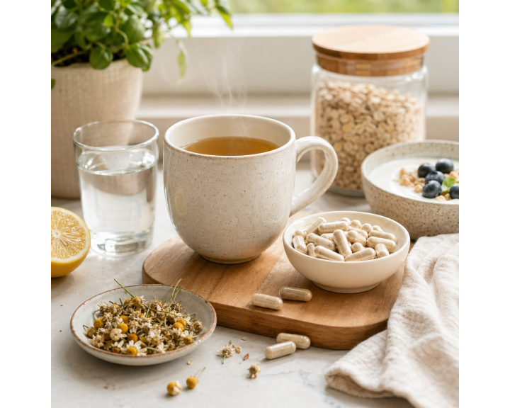 Digestive Support Products: Tea, Probiotics, and Everyday Habits