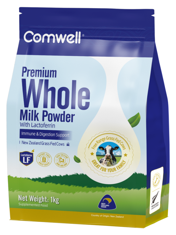 Comwell Premium Whole Milk Powder with Lactoferrin 1kg